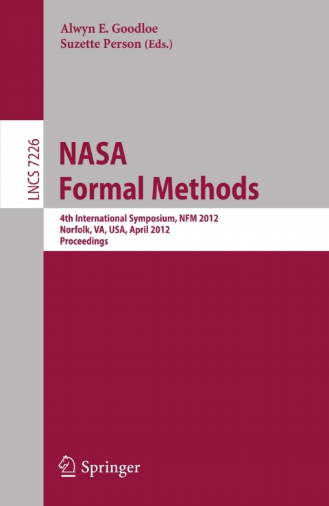 Cover image for book NASA Formal Methods