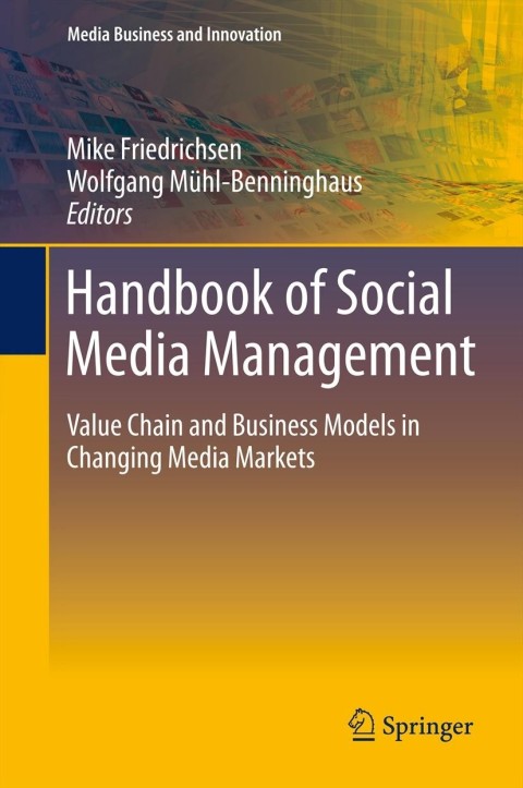 Cover image for book Handbook of Social Media Management