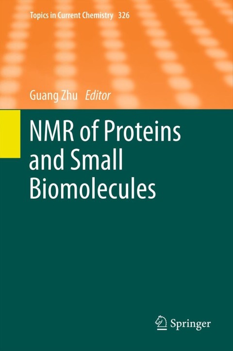 Cover image for book NMR of Proteins and Small Biomolecules