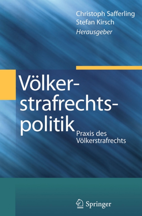 Cover image for book Völkerstrafrechtspolitik