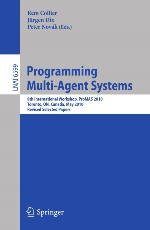 Cover image for book Programming Multi-Agent Systems