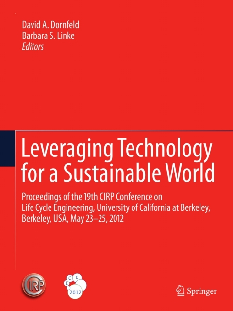 Cover image for book Leveraging Technology for a Sustainable World