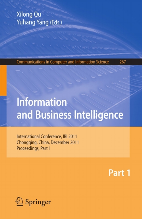 Cover image for book Information and Business Intelligence