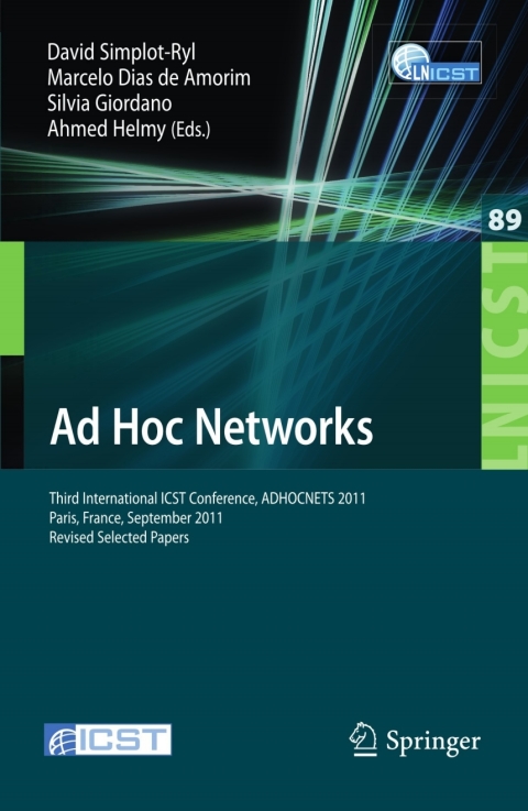 Cover image for book Ad Hoc Networks