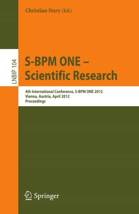 Cover image for book S-BPM ONE - Scientific Research