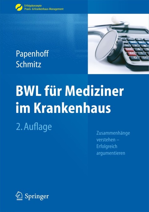 Cover image for book BWL für Mediziner im Krankenhaus