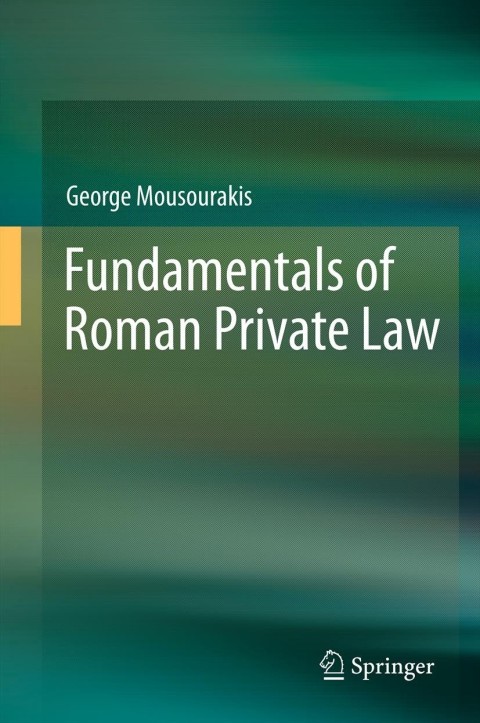 Cover image for book Fundamentals of Roman Private Law