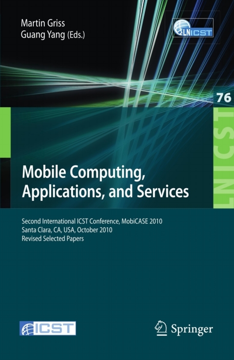 Cover image for book Mobile Computing, Applications, and Services