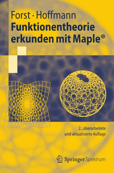 Cover image for book Funktionentheorie erkunden mit Maple