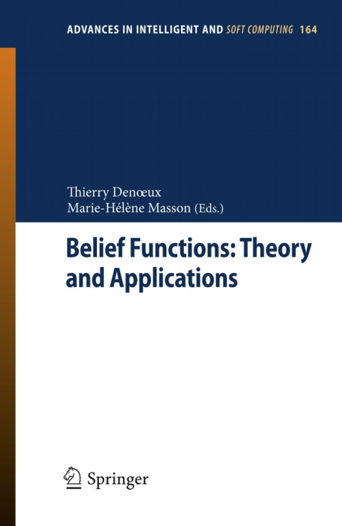 Cover image for book Belief Functions: Theory and Applications