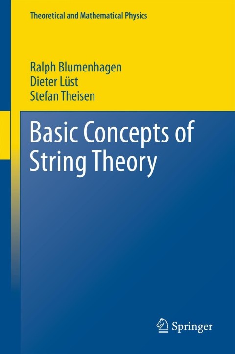 Cover image for book Basic Concepts of String Theory