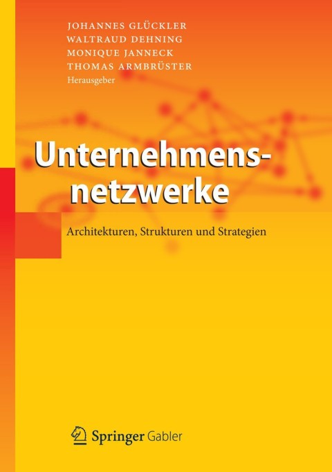 Cover image for book Unternehmensnetzwerke