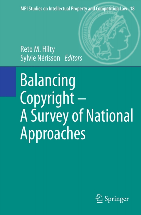 Cover image for book Balancing Copyright - A Survey of National Approaches