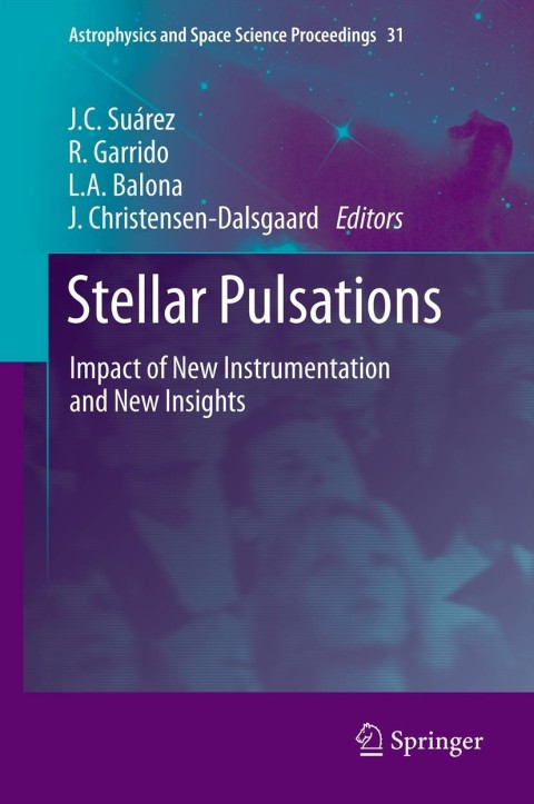 Cover image for book Stellar Pulsations