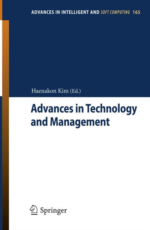 Cover image for book Advances in Technology and Management