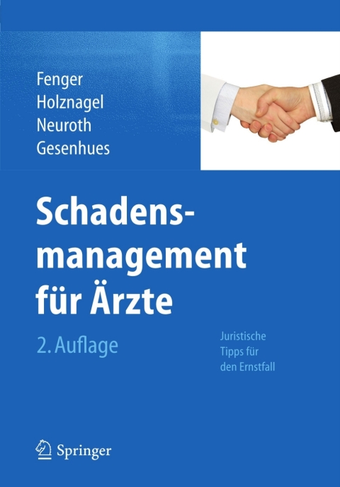 Cover image for book Schadensmanagement für Ärzte