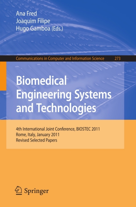 Cover image for book Biomedical Engineering Systems and Technologies