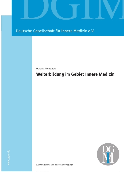 Cover image for book Weiterbildung im Gebiet Innere Medizin