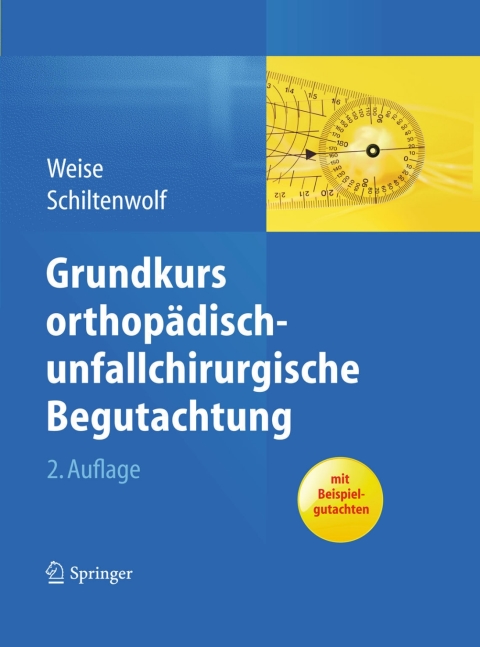Cover image for book Grundkurs orthopädisch-unfallchirurgische Begutachtung