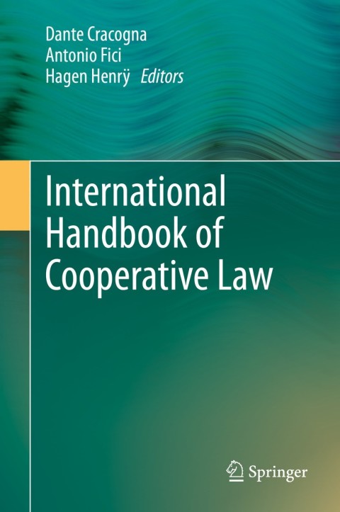 Cover image for book International Handbook of Cooperative Law