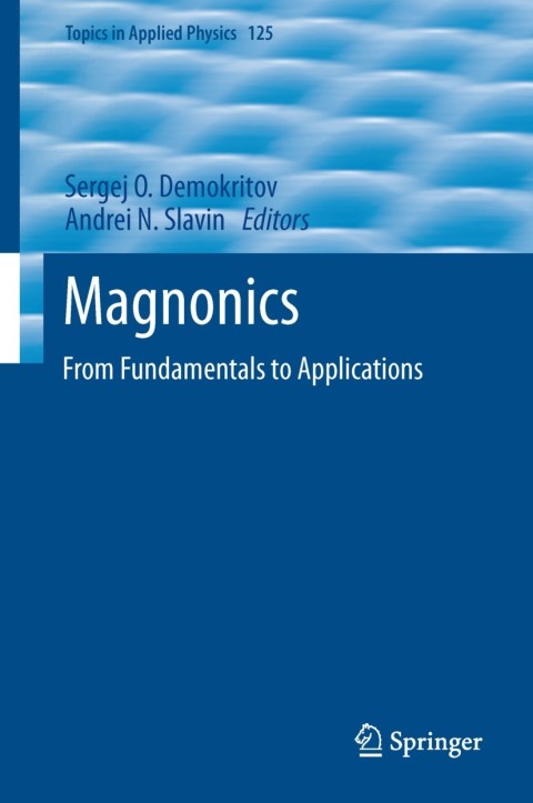 Cover image for book Magnonics