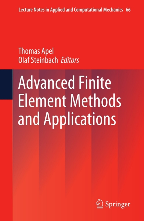 Cover image for book Advanced Finite Element Methods and Applications
