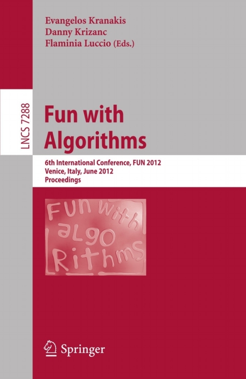 Cover image for book Fun with Algorithms