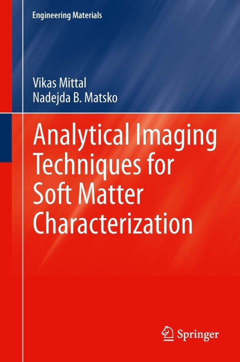 Cover image for book Analytical Imaging Techniques for Soft Matter Characterization