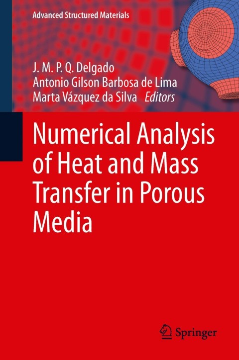 Cover image for book Numerical Analysis of Heat and Mass Transfer in Porous Media
