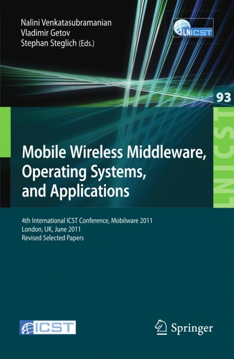 Cover image for book Mobile Wireless Middleware, Operating Systems, and Applications