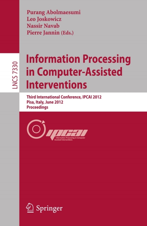 Cover image for book Information Processing in Computer Assisted Interventions