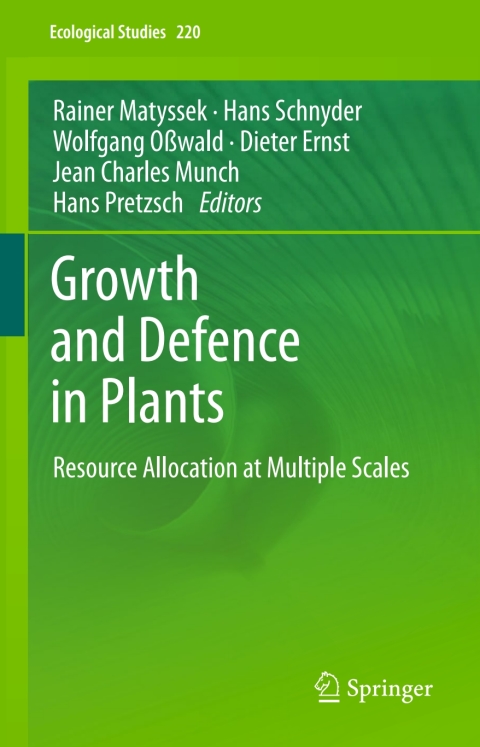 Cover image for book Growth and Defence in Plants