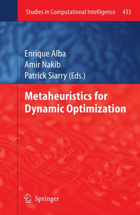 Cover image for book Metaheuristics for Dynamic Optimization