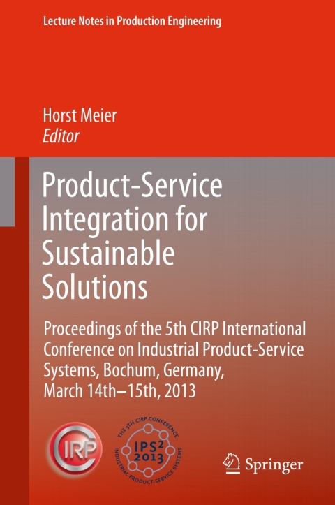 Cover image for book Product-Service Integration for Sustainable Solutions