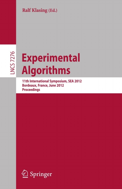 Cover image for book Experimental Algorithms