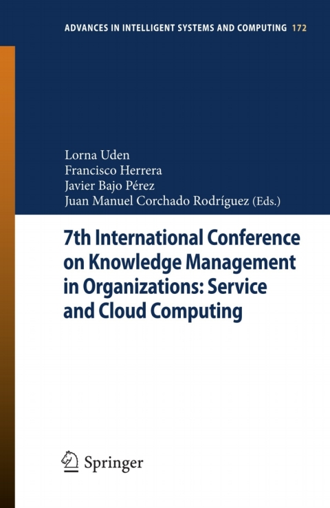 Cover image for book 7th International Conference on Knowledge Management in Organizations: Service and Cloud Computing