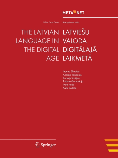 Cover image for book The Latvian Language in the Digital Age