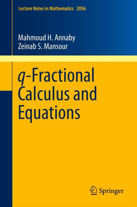 Cover image for book q-Fractional Calculus and Equations