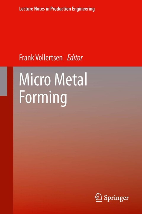 Cover image for book Micro Metal Forming