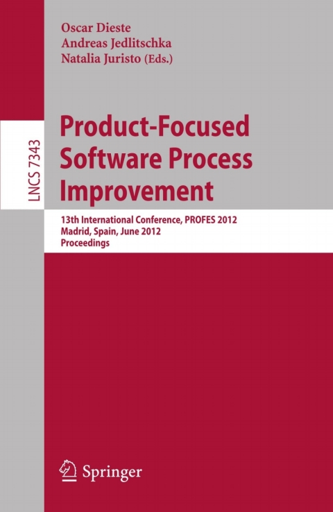 Cover image for book Product-Focused Software Process Improvement