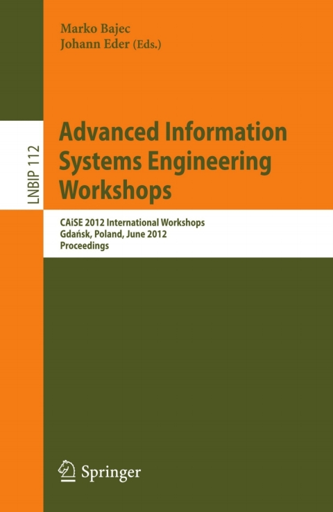 Cover image for book Advanced Information Systems Engineering Workshops
