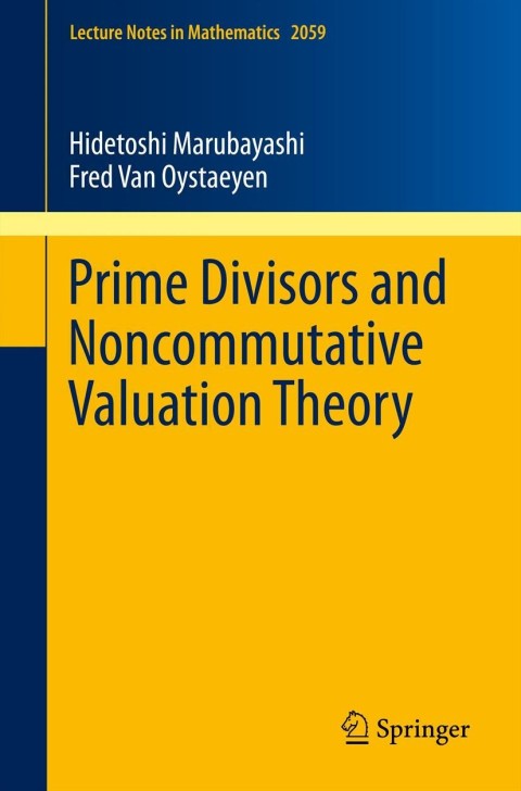 Cover image for book Prime Divisors and Noncommutative Valuation Theory