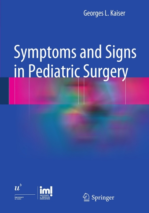 Cover image for book Symptoms and Signs in Pediatric Surgery