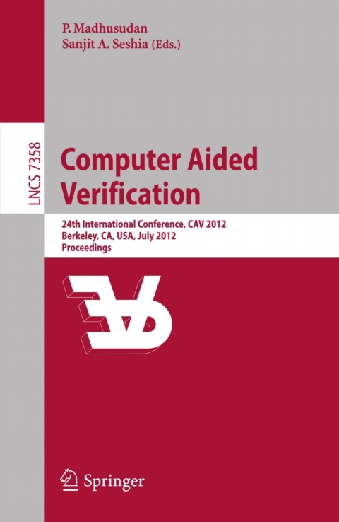 Cover image for book Computer Aided Verification
