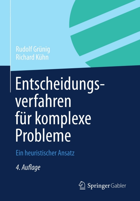 Cover image for book Entscheidungsverfahren für komplexe Probleme