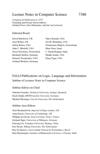 Lectures on Logic and Computation