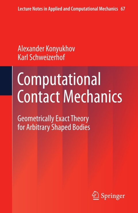 Cover image for book Computational Contact Mechanics