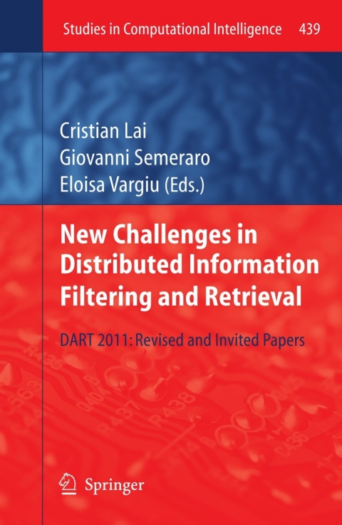 Cover image for book New Challenges in Distributed Information Filtering and Retrieval