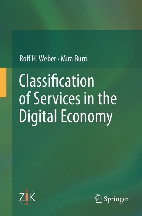 Cover image for book Classification of Services in the Digital Economy