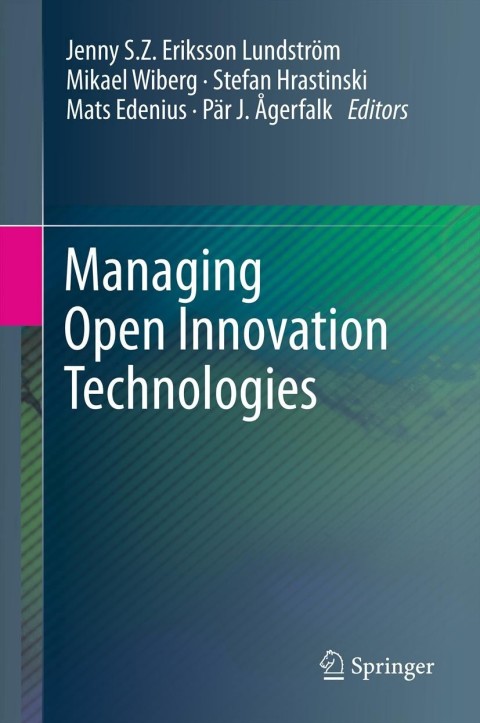 Cover image for book Managing Open Innovation Technologies
